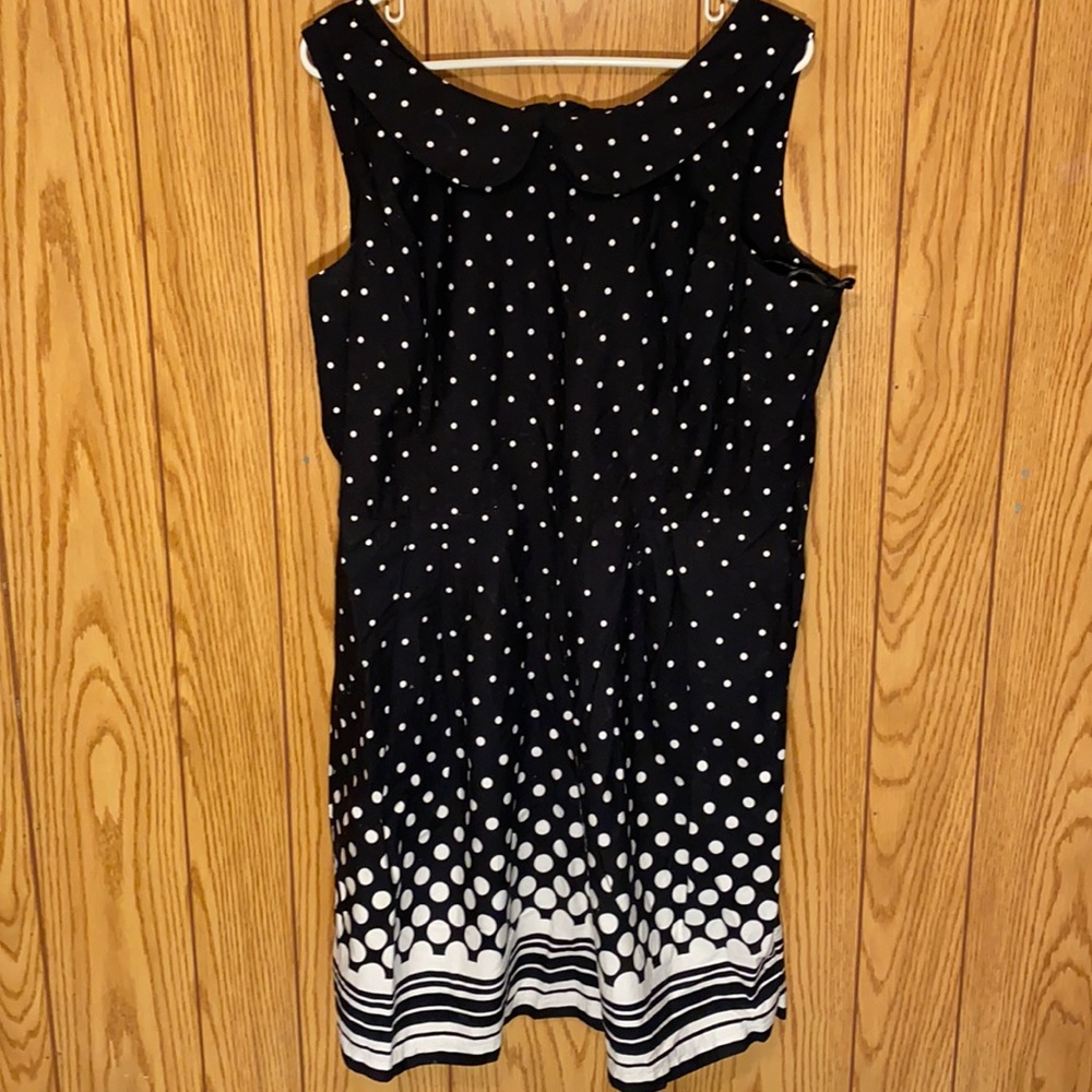 🔥Black & White Polka Dot Dress